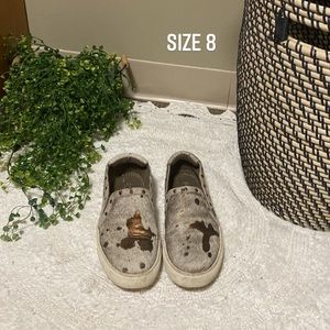 cow print shoes